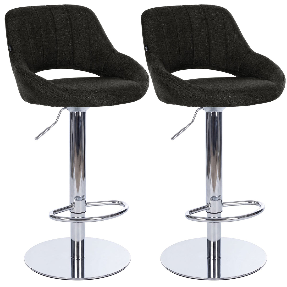 2er Set Barhocker HD Milet C Stoff