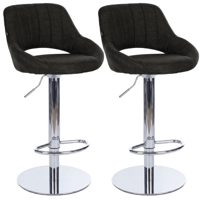 2er Set Barhocker HD Milet C Stoff