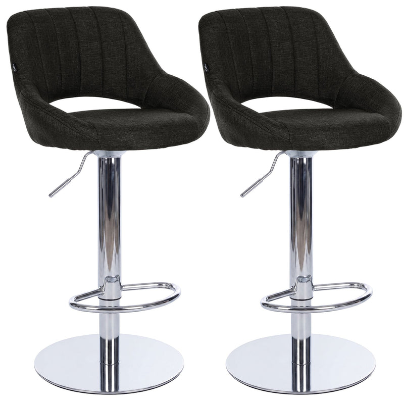2er Set Barhocker HD Milet C Stoff