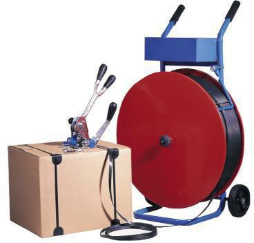 Abrollwagen Basic fPP/PET-Band Großrollen fahrbar Kerndruchmesser 200/280/406mm