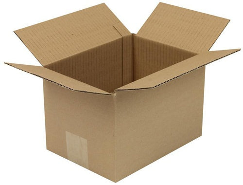 Faltkarton 1-wellig Höhenrillung Maße 220x160x150mm A5 Qualität 120 B braun - VPE: 50