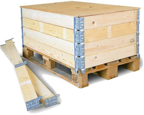 Holzaufsatzrahmen fEuropalette Maße 1200x800x300mm TRANSPAK - VPE: 5