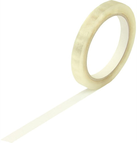 Klebeband monta 610 Breite 12mm Länge 66m 48µ PP hochtransparent leise TRANSPAK - VPE: 24