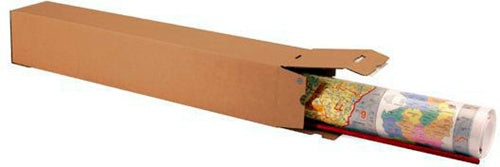 Karton 1-wellig Quattropack Premium Maße 105x105x610mm A1 Q130 B br Automatikb - VPE: 10