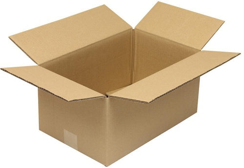 Faltkarton 2-wellig Maße 390x250x180mm Qualität 220BC braun TRANSPAK - VPE: 15