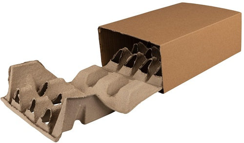 Polsterbox L-BOXeco basic Maße 300x200x100mm Noppenhöhe 40mm TRANSPAK - VPE: 90