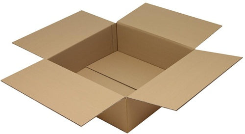 Faltkarton 2-wellig Maße 592x592x200mm Qualität 230BC braun TRANSPAK - VPE: 10