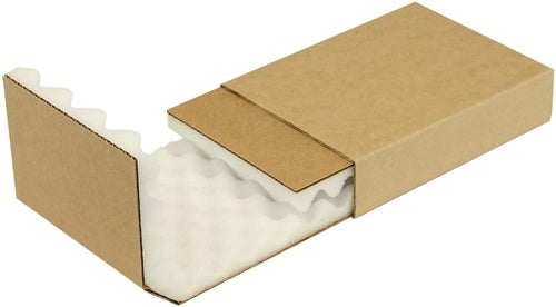 Noppenschaumverpackung Maße 200x140x40mm Schaumhöhe 20mm braun TRANSPAK - VPE: 182