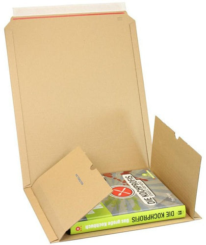 Medienverpackung Multiwell Maße 330x270x20-75mm C4 braun SK-Verschluss TRANSPAK - VPE: 25