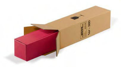 Versandkarton Maße 115x110x410mm Qualität 23BC braun postgeprüft TRANSPAK - VPE: 50
