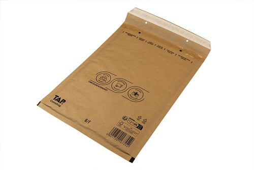 Luftpolsterversandtasche Innenmaß 210x335mm Außenmaß 240x345mm A4 Papier/Ku - VPE: 100