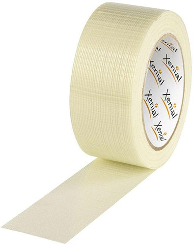 Filamentklebeband mLängs-/Querfaden Breite 50mm L50m S125µ transparent XENIAL - VPE: 18