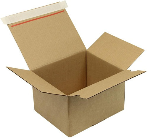 Automatikkarton 1-wellig Automatikboden Maße 214x153x112mm SK A5 Q12E braun - VPE: 40