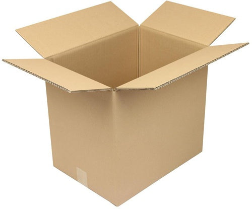 Faltkarton 2-wellig Maße 430x310x390mm A3 Qualität 23BC braun TRANSPAK - VPE: 20