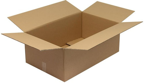 Faltkarton 2-wellig Maße 800x500x300mm Qualität 230BC braun TRANSPAK - VPE: 15