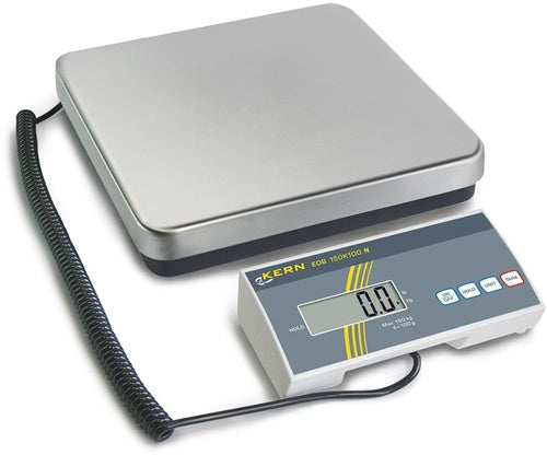 Paketwaage Wiegeplatte 315x305x65mm mDisplay/9V Netzgerät VA Wiegeteller KERN