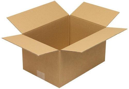 Faltkarton 1-wellig Höhenrillung Maße 330x235x175mm C4 Qualität 120 B braun - VPE: 25