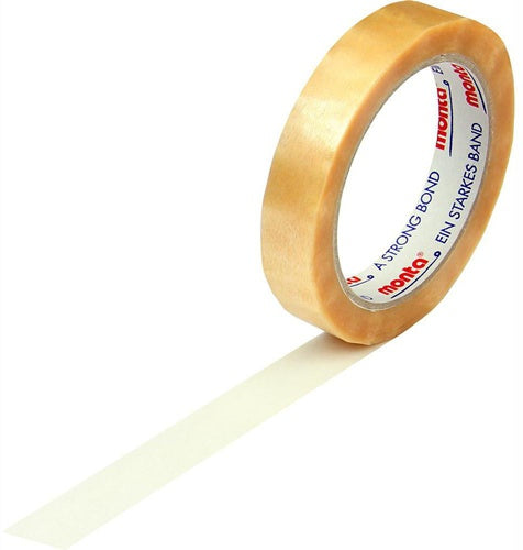 Klebeband monta 220 Breite 19mm Länge 66m S54µ PVC transparent leise TRANSPAK - VPE: 12