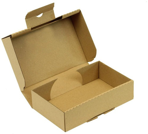 Klappschachtel 1-wellig Maße 182x108x45mm A6 Qualität 13E Steckverschluss - VPE: 25