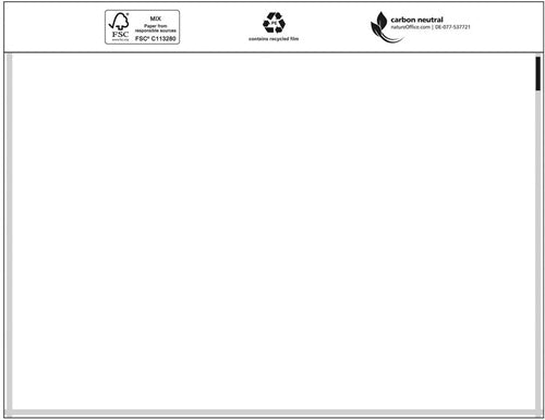 Dokumententaschen Premium Maße 240x160mm C5 oDruck TRANSPAK - VPE: 1000