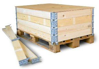Holzaufsatzrahmen mIPPC-Stempel Maße 800x600x200mm TRANSPAK - VPE: 5