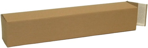 Karton 1-wellig Quattropack mSK-Verschluss Maße 108x108x610mm A1 Q120 B braun - VPE: 50