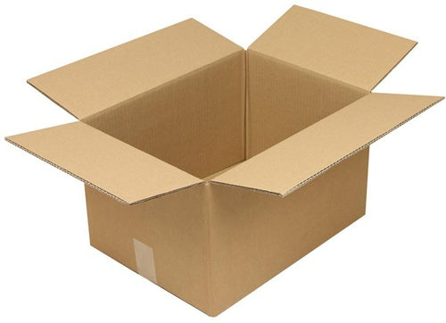 Faltkarton 2-wellig Maße 430x310x250mm A3 Qualität 230BC braun TRANSPAK - VPE: 20