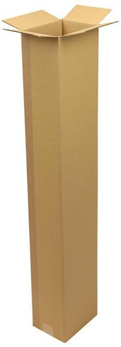 Faltkarton 1-wellig Höhenrillung Maße 200x150x1100mm B0 Qualtität 120 B braun - VPE: 20