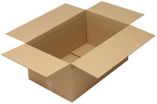 Faltkarton 1-wellig Maße 610x380x280mm Qualität 130 C braun TRANSPAK - VPE: 25
