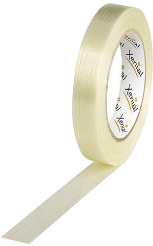 Filamentklebeband mLängsfaden Breite 19mm Länge 50m S100µ transparent XENIAL - VPE: 12