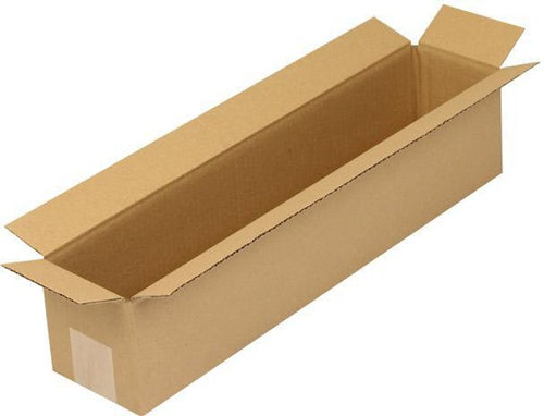 Faltkarton 1-wellig Maße 500x100x100mm Qualität 120 B braun TRANSPAK - VPE: 25