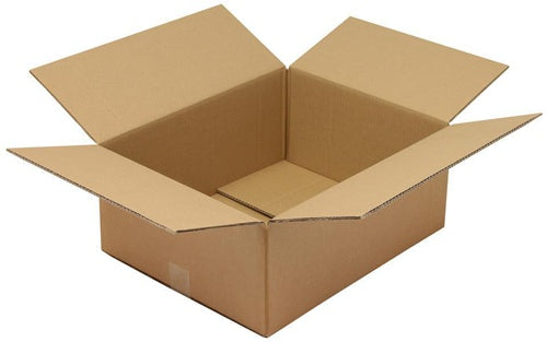 Faltkarton 2-wellig Maße 500x400x200mm Qualität 230BC braun TRANSPAK - VPE: 10