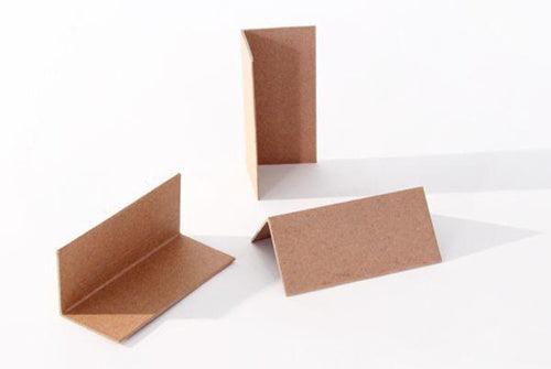 Vollpapp-Kantenschutzleisten Maße 100x50x50mm Stärke 2mm braun Wink vorgefert