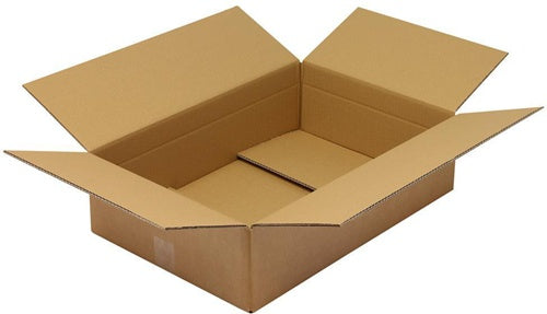 Faltkarton 2-wellig Maße 590x390x150mm Qualität 230BC braun TRANSPAK - VPE: 10