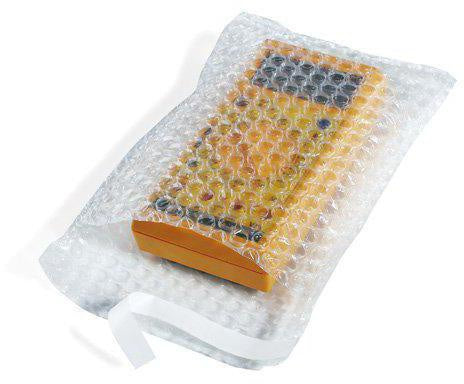 Luftpolsterbeutel Maße 200x300+50mm S100 µ Transparent SK-Verschluss TRANSPAK - VPE: 250
