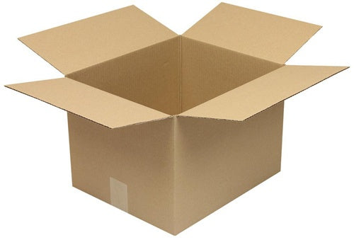 Faltkarton 1-wellig Höhenrillung Maße350x300x250mm Qualität120 B braun TRANSPAK - VPE: 20