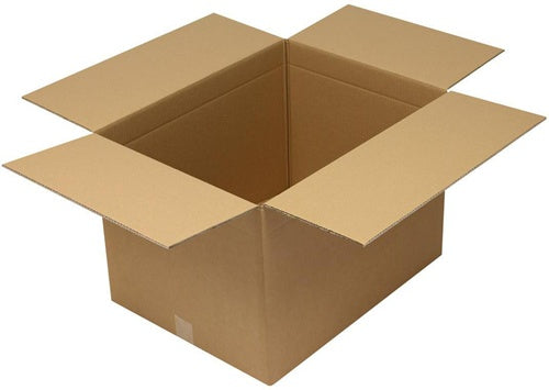 Faltkarton 2-wellig Maße 600x450x400mm A2 Qualität 230BC braun TRANSPAK - VPE: 10