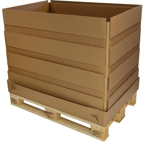 Wellpapp-Aufsatzrahmen 5-wellig Maße 1179x779x225mm Qualität 296 BAA + 270 BC - VPE: 5