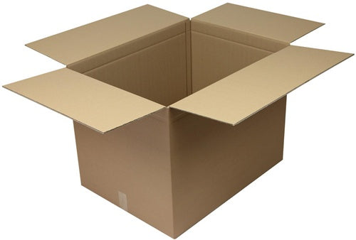 Faltkarton 2-wellig Maße 780x580x580mm Qualität 25BC braun TRANSPAK - VPE: 10