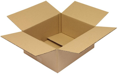 Faltkarton 2-wellig Maße 420x350x180mm Qualität 230BC braun TRANSPAK - VPE: 20