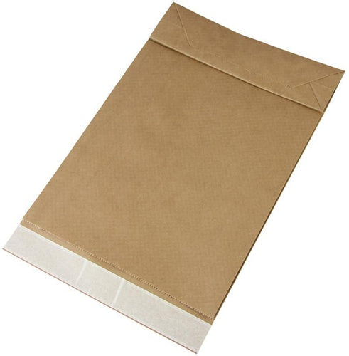 Polsterversandtasche Maße 250x50x353+50mm Kraftpapier braun SK TRANSPAK - VPE: 250