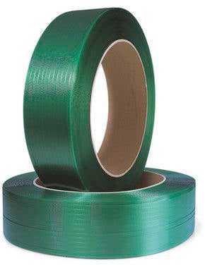 Umreifungsband Bandbreite125xS06mm L2500m PES-/PET grün geprägt Kern 406mm