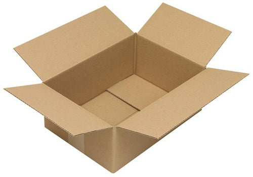 Faltkarton 1-wellig Höhenrillung Maße 305x215x120mm A4 Qualität 120 B braun - VPE: 25