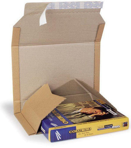 Medienverpackung Multiwell Maße 455x320x20-55mm A3 braun SK-Verschluss TRANSPAK - VPE: 25