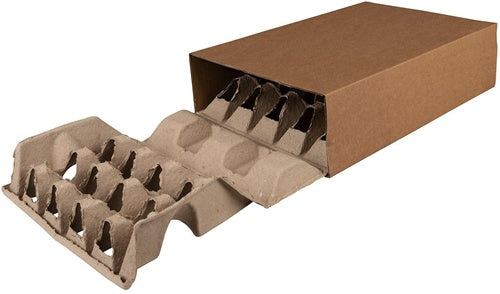 Polsterbox L-BOXeco basic Maße 357x241x90mm Noppenhöhe 45mm TRANSPAK - VPE: 90