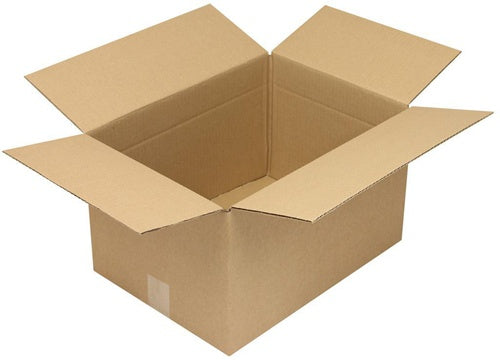 Faltkarton 1-wellig Maße 430x310x250mm A3 Qualität 130 C braun TRANSPAK - VPE: 25