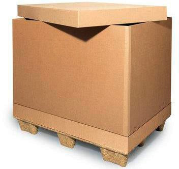 Palettenring 2-wellig Maße 1205x805x700mm Qualtität 240BC braun Fefco 0501 - VPE: 5