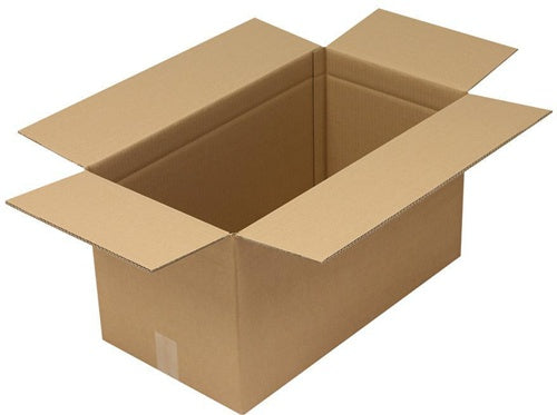 Faltkarton 2-wellig Maße 610x320x335mm Qualität 25BC braun TRANSPAK - VPE: 10