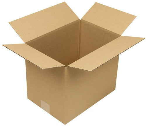 Faltkarton 1-wellig Höhenrillung Maße 305x215x250mm A4 Qualität 120 B braun - VPE: 25