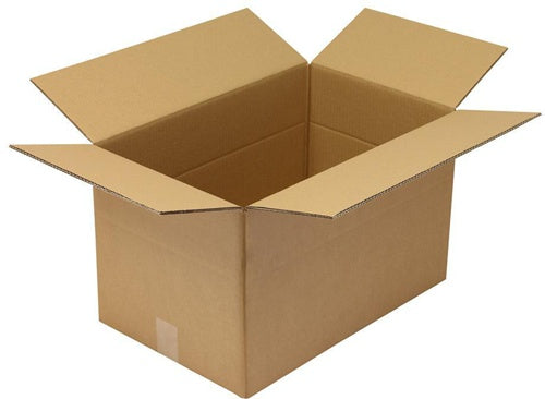 Faltkarton 2-wellig Maße 540x340x320mm Qualität 230BC braun TRANSPAK - VPE: 10